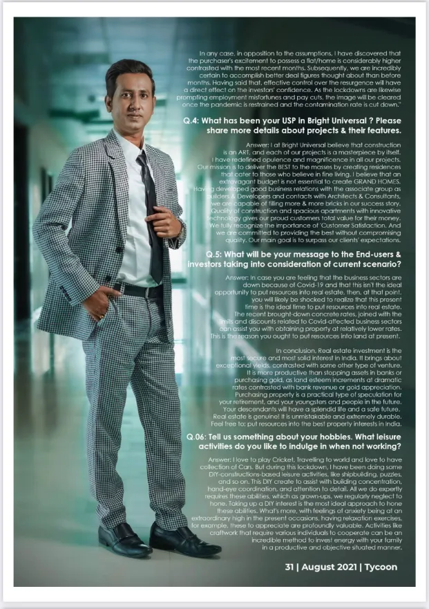 Tycoon Interview